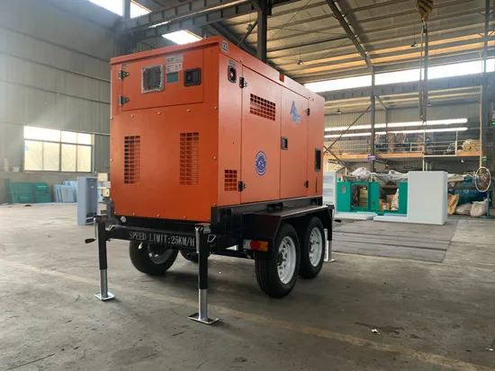 Best Quality 10kVA-60kVA Trailer Silent Generator